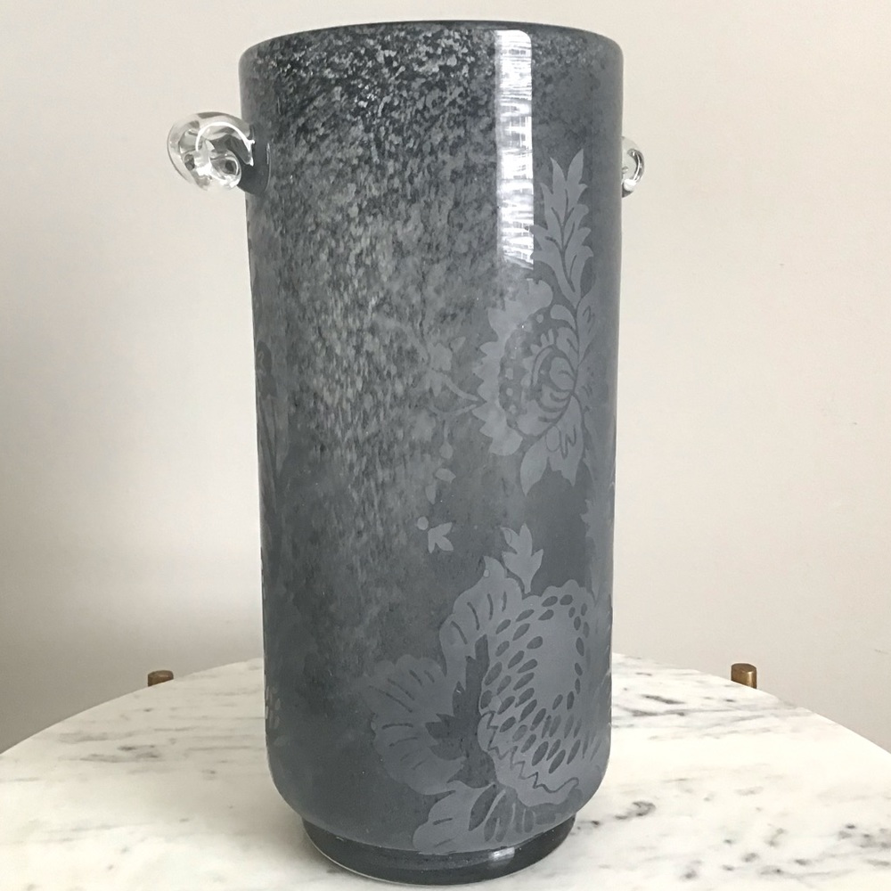 Anthropologie House of Hackney Handcrafted Glass Vase New In Box NWT RARE